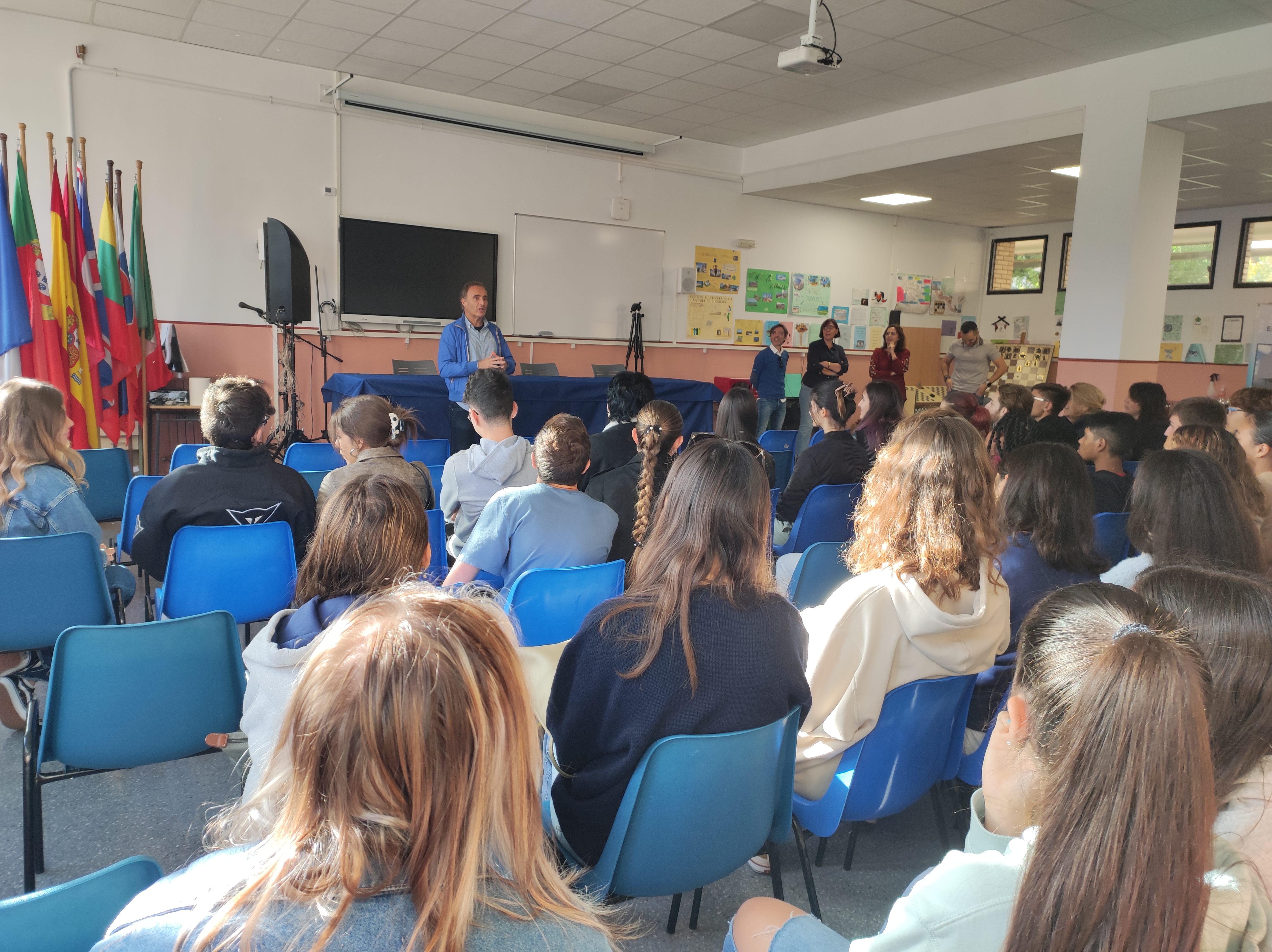 Recepción de Alumnos Erasmus de Isla Reunión e Italia