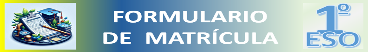 Formulario 1º ESO