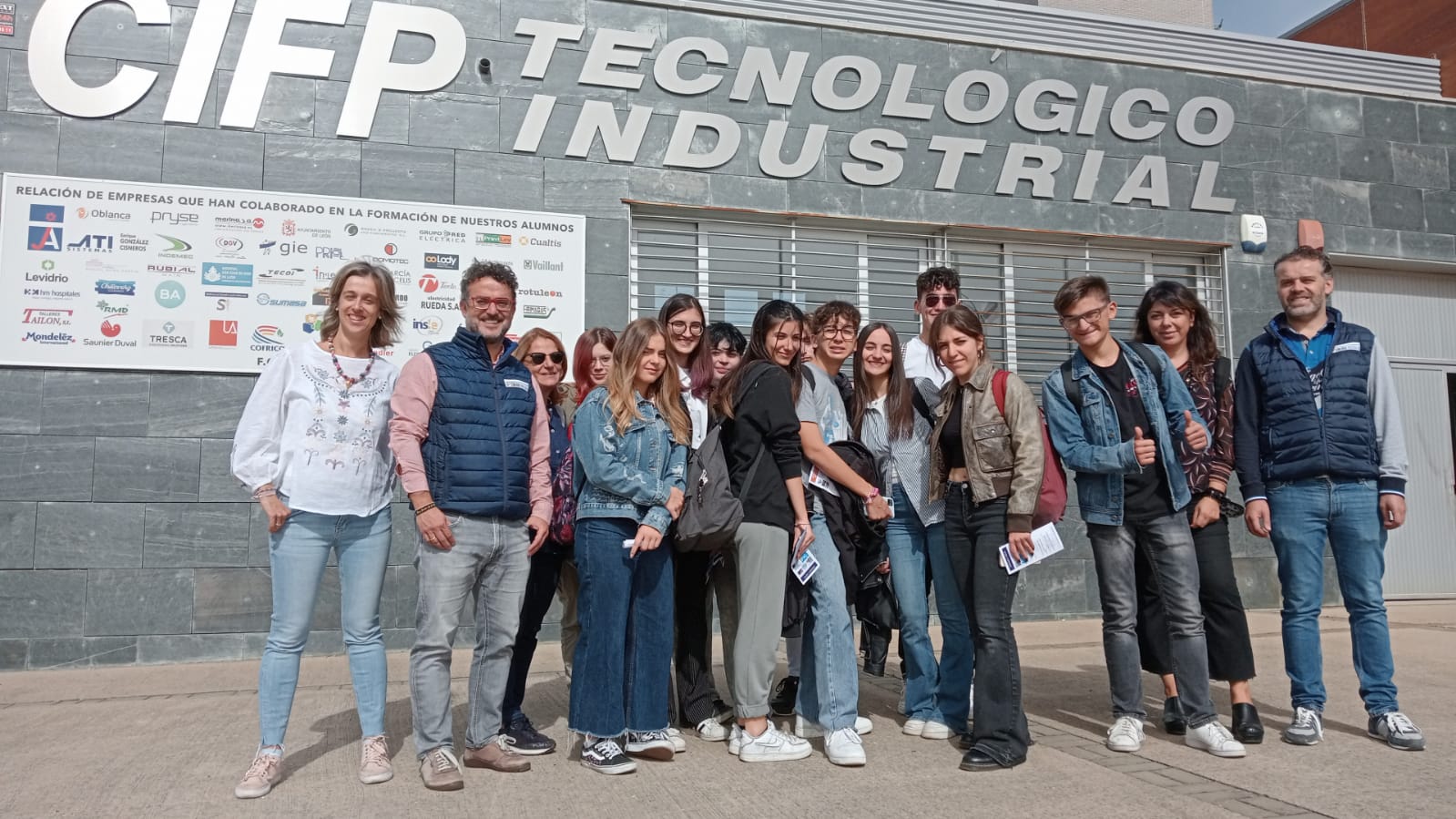 Visita de alumnos Erasmus Italianos al Centro Tecnológico 1